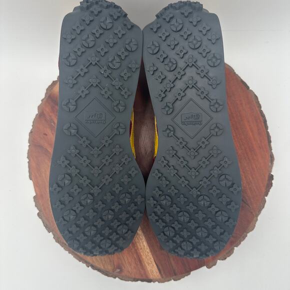 Onitsuka Tiger Mens EDR 78 Red Suede Yellow 1183B395 EUC Size 42 EU 8.5 US - Picture 7 of 9